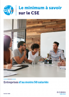 Les nouveaux livrets UNSA sur les CSE