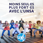 Moins seul·es, plus fort·es avec l'UNSA