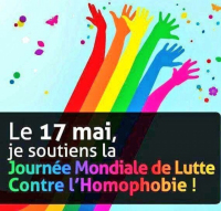 17 mai : Journée internationale de lutte contre l'homophobie et la transphobie 