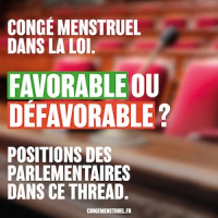 Pétition congé menstruel : écrivez aux parlementaires