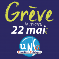 22 mai 2018 : la Fonction publique dans l'unité !