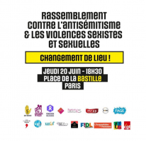 Rassemblements contre l'antisémitisme 