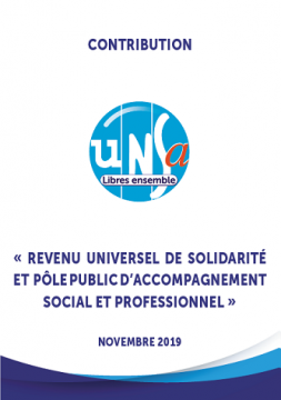 Revenu Universel de Solidarité : la contribution de l'UNSA