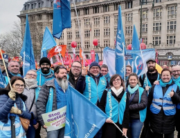 Les syndicats de toute l'Europe mobilisés contre un retour de l'austérité 