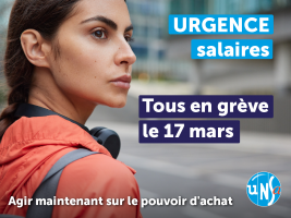 URGENCE SALAIRES : en grève le 17 mars, mobilisé.es le 1er mai