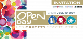 ­Les experts constructifs des cabinets, Harmonium, Explicite et Arithméthique font leur Open Day ! 