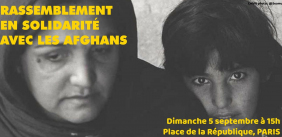 Solidarité pour les afghans !