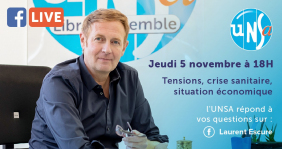 Facebook live avec Laurent Escure jeudi 5 novembre à 18h00