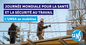 Le 28 avril : journée mondiale de la sécurité et la santé au travail