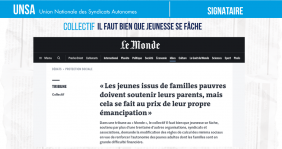 Précarité économique des jeunes : agir pour l'égalité des chances