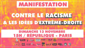 L'UNSA mobilisée contre le racisme et les idées d'extrême droite