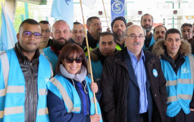 Soutien à l'UNSA PSA de Poissy