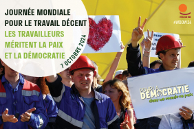 7 octobre : Journée mondiale pour le travail décent
