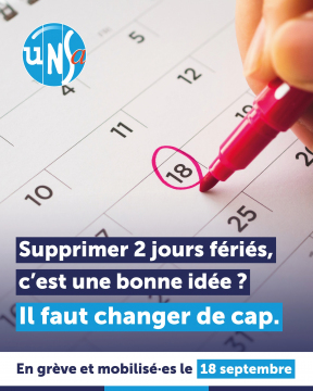 En grève et mobilisé·es le 18 septembre ! En grève et mobilisé·es le 18 septembre !