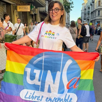 Contre la haine et les interdits, la marche des fiertés résiste à Budapest Contre la haine et les interdits, la marche des fiertés résiste à Budapest
