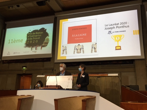 Prix 2020 du roman d'entreprise et du travail Prix 2020 du roman d'entreprise et du travail